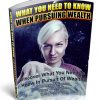 When Pursuing Wealth PLR Ebook