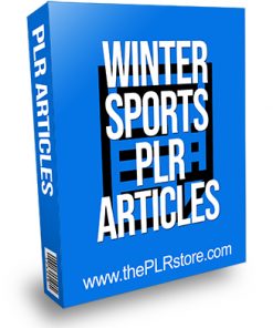 Winter Sports PLR Articles