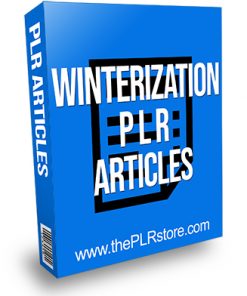 Winterization PLR Articles