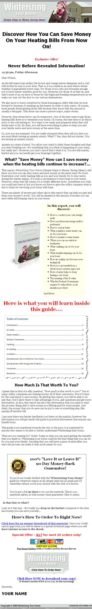 Winterizing Your Home MRR eBook - Image 2