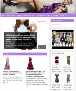 Womens Dress PLR Amazon Store Website