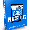 Womens Issues Articles PLR