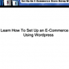 wordpress ecommerce set up video