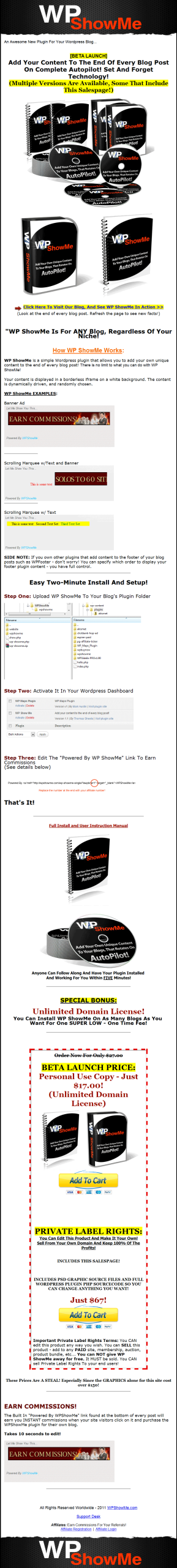 Wordpress Show Me PLR Plugin - Image 2