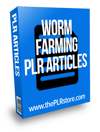worm farming plr articles