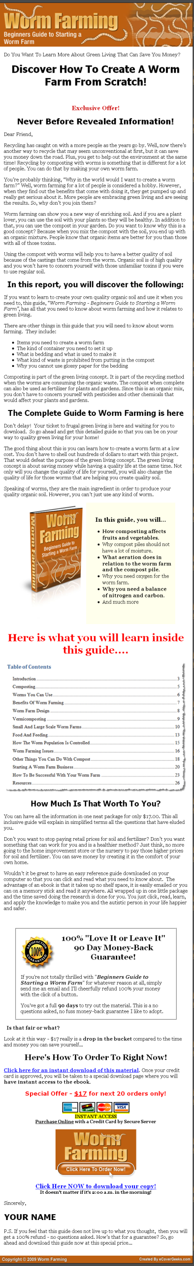 Worm Farming MRR eBook - Image 2