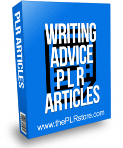 Writing Advice PLR Articles