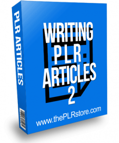 Writing PLR Articles 2