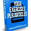 yoga fitness plr articles