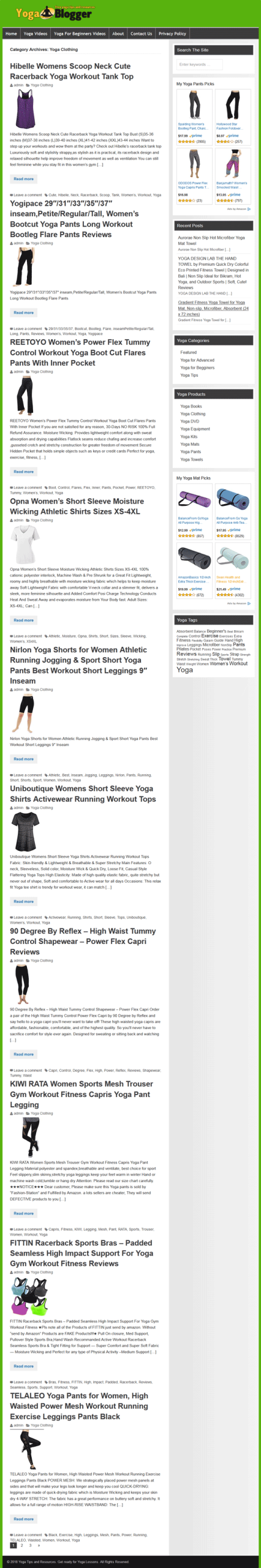 Yoga Fitness PLR Website and Amazon Store - Image 3