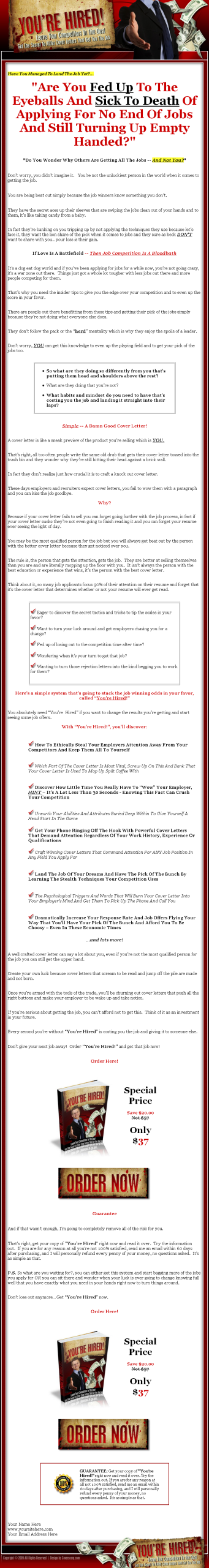 You're Hired MRR eBook Package - Image 2
