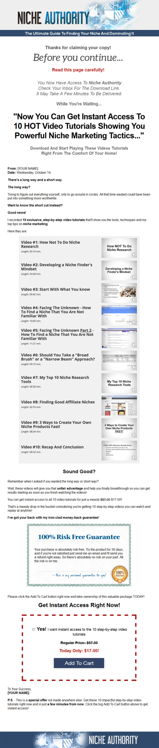 Niche Marketing Authority Ebook and Videos MRR - Image 4