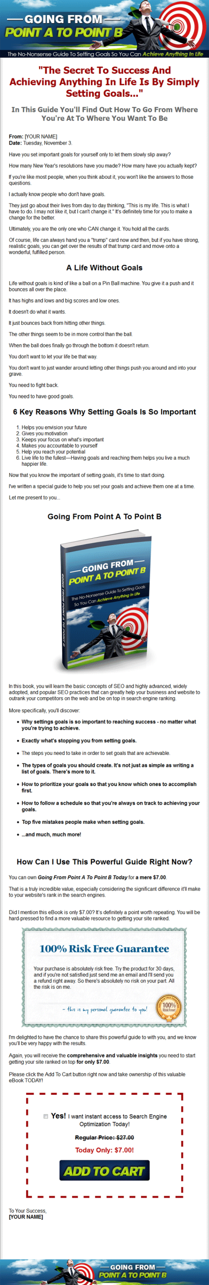 Point A To Point B MRR Ebook - Image 2
