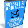 buyers list arbitrage plr videos