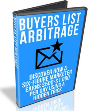 buyers list arbitrage plr videos
