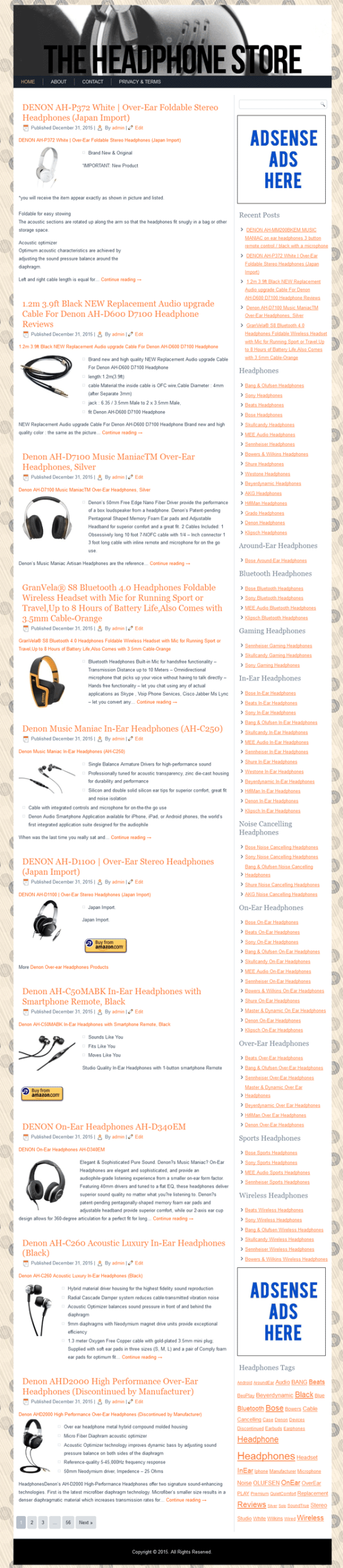 Headphones PLR Website Amazon Store with Private Label Rights 2 - Image 2