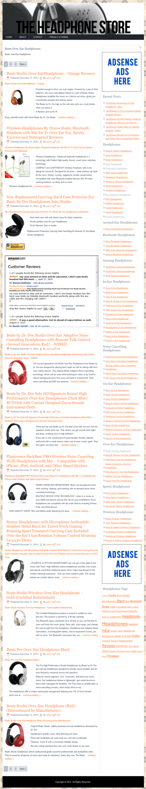 Headphones PLR Website Amazon Store with Private Label Rights 2 - Image 4