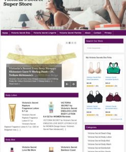 Victorias Secret PLR Website Amazon Store