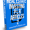 Real Estate Investing PLR Articles 2