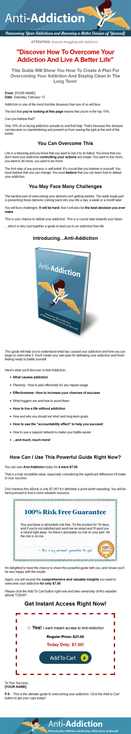 anti addiction ebook
