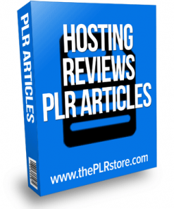 hosting reviews plr articles