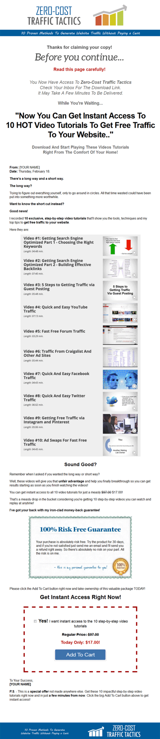 Zero Cost Website Traffic Generation Tactics Package MRR - Image 4