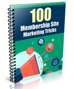 membership site marketing plr report