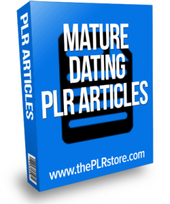 mature dating plr articles