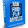 Raw Food PLR Articles
