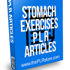 Stomach Exercises PLR Articles