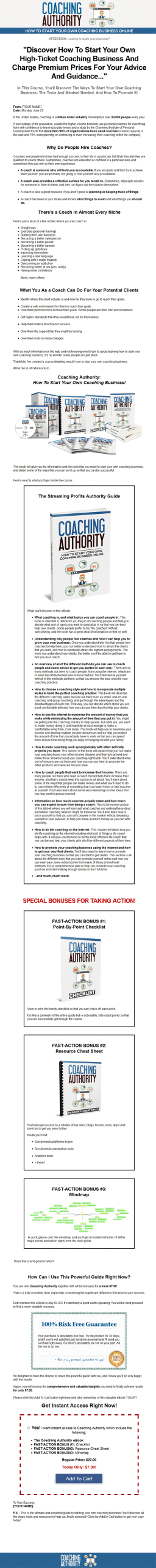 coaching authority ebook and videos