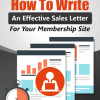 membership site sales letter creation plr ebook