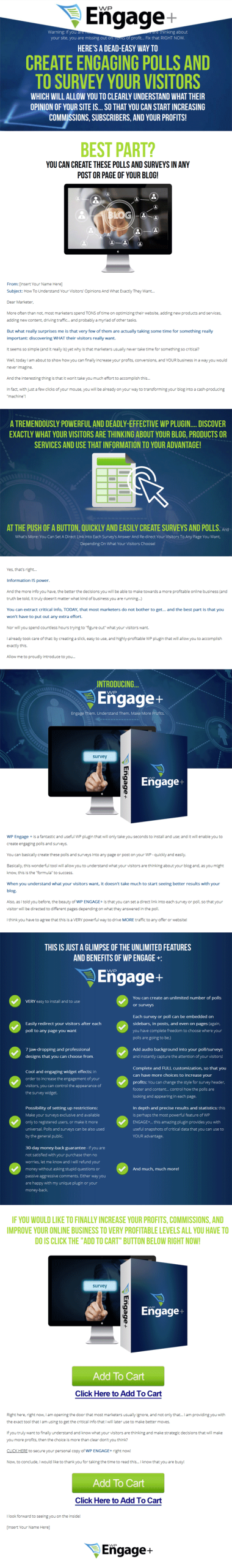 wp engage plus plugin