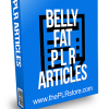 Belly Fat PLR Articles