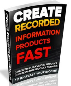 create recorded information products plr ebook