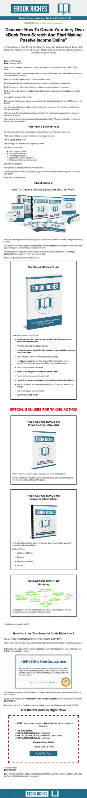 Ebook Riches Ebook and Videos Package MRR - Image 2