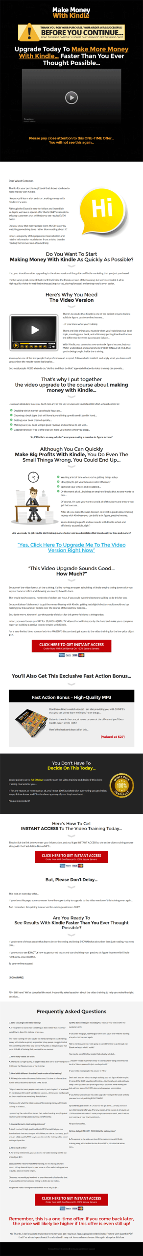 Make Money with Kindle Ebook and Videos Package MRR - Image 4