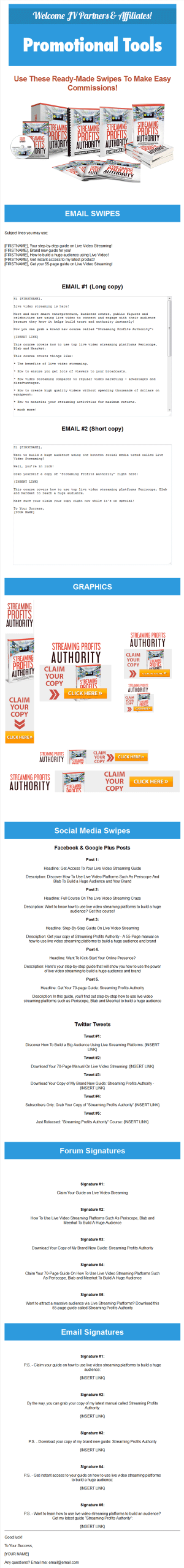 Video Streaming Profits Ebook and Videos Package MRR - Image 6