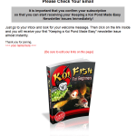 keeping a koi pond plr email messages