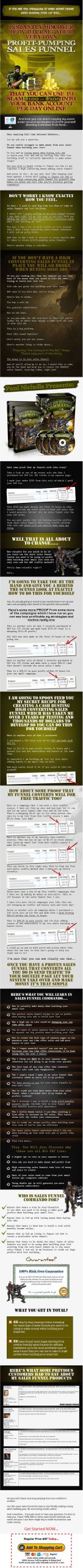 sales funnel commando plr ready to sell