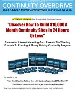 continuity overdrive plr videos