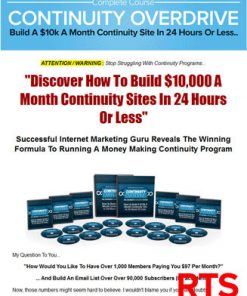 continuity overdrive plr videos ready to sell