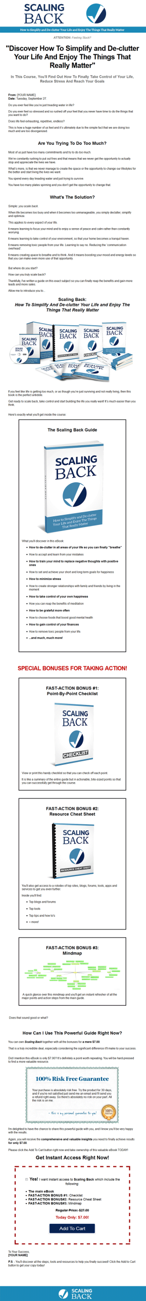 Scaling Back Ebook and Videos with Master Resale Rights - Image 2