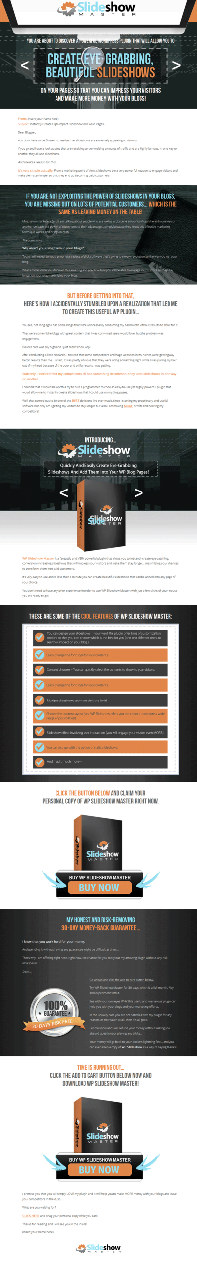 Wordpress Slideshow Plugin with Master Resale Rights - Image 2