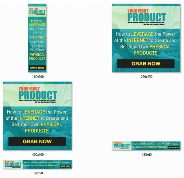 create your first physical product ebook and videos