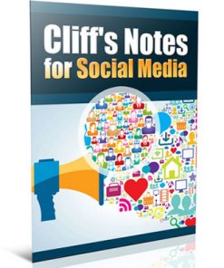 social media marketing cliff notes plr report