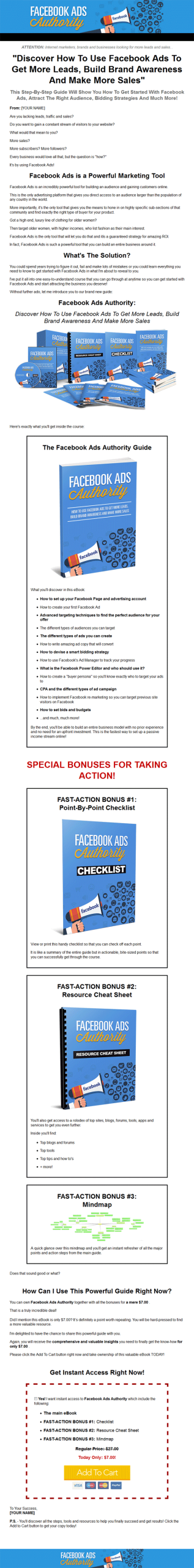 Facebook Ads Success Ebook and Videos with Master Resale Rights - Image 2