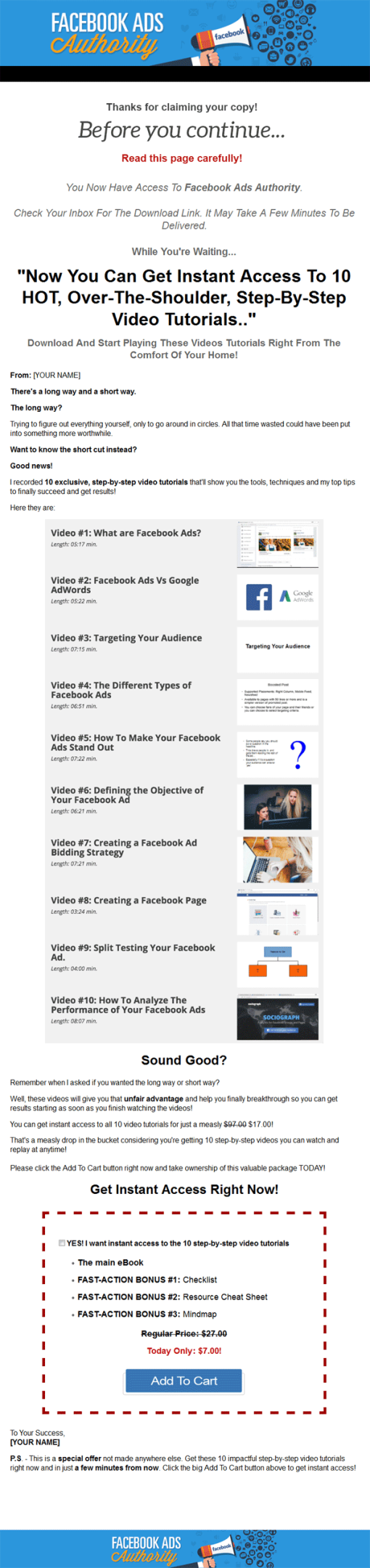 Facebook Ads Success Ebook and Videos with Master Resale Rights | The ...