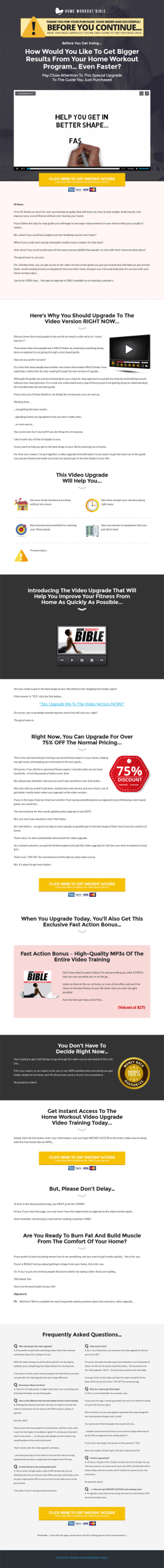 Home Workout Ebook and Videos with Master Resale Rights - Image 4