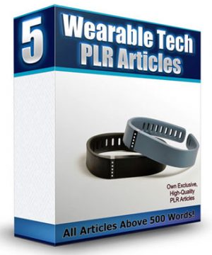 wearable technology plr articles